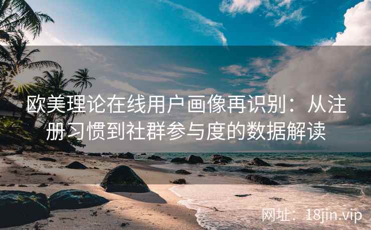欧美理论在线用户画像再识别：从注册习惯到社群参与度的数据解读