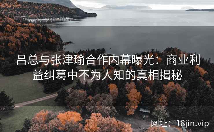 吕总与张津瑜合作内幕曝光：商业利益纠葛中不为人知的真相揭秘