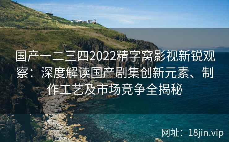 国产一二三四2022精字窝影视新锐观察：深度解读国产剧集创新元素、制作工艺及市场竞争全揭秘