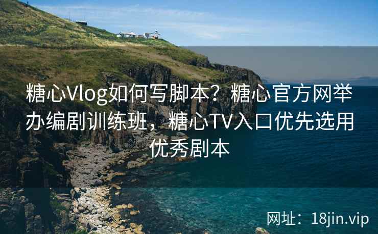 糖心Vlog如何写脚本？糖心官方网举办编剧训练班，糖心TV入口优先选用优秀剧本